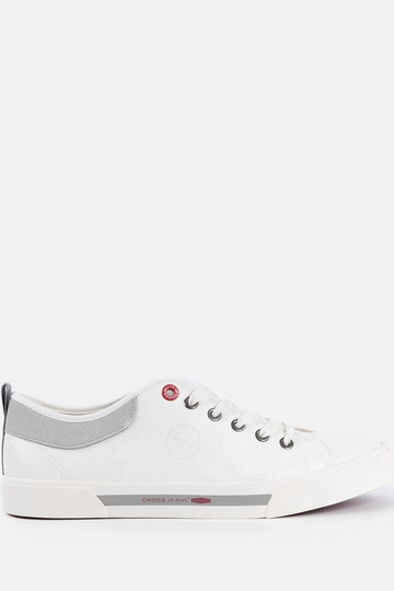Sneakers da uomo CROSS JEANS bianche e grigie