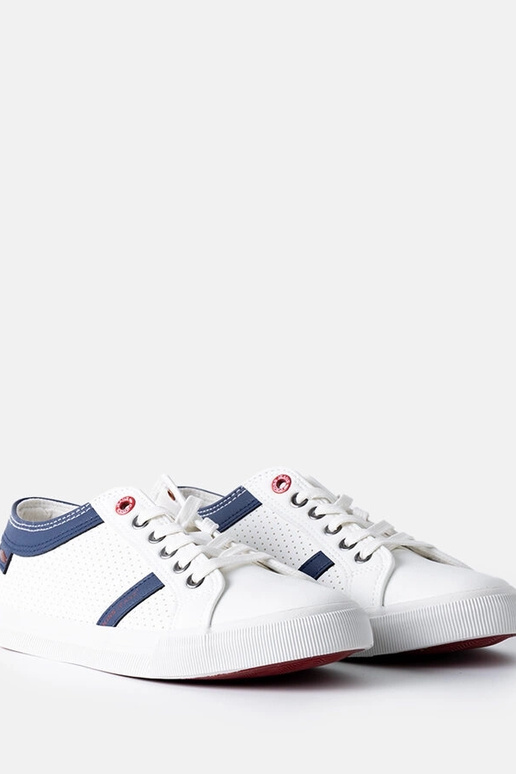 Sneakers da uomo bianche CROSS JEANS
