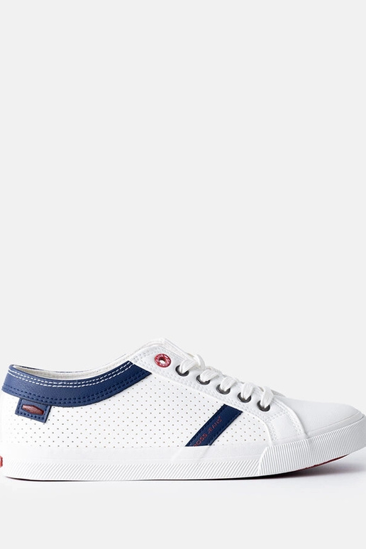 Sneakers da uomo bianche CROSS JEANS