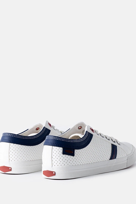Sneakers da uomo bianche CROSS JEANS