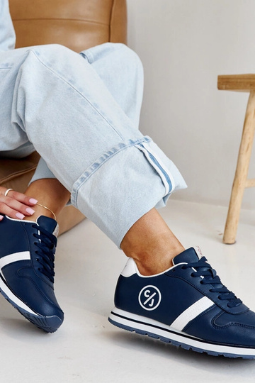 Sneakers da donna blu navy CROSS JEANS