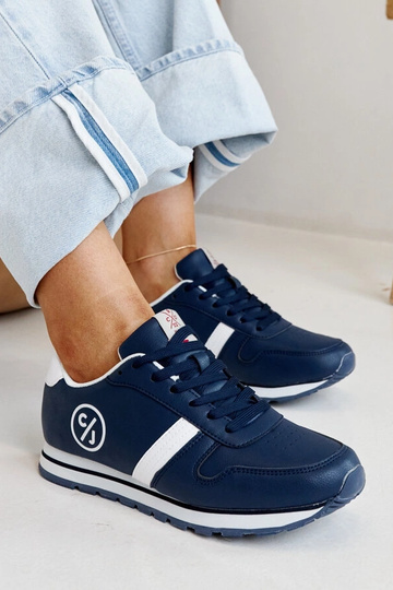 Sneakers da donna blu navy CROSS JEANS 2