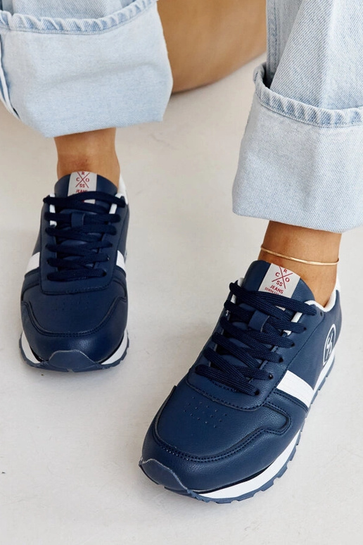 Sneakers da donna blu navy CROSS JEANS