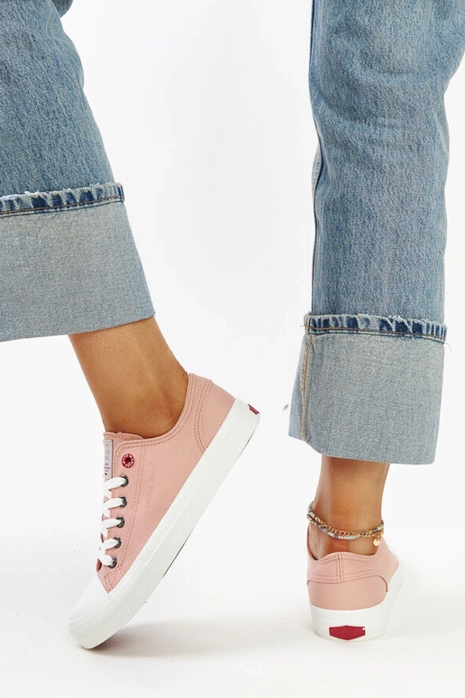 Sneakers da donna rosa CROSS JEANS
