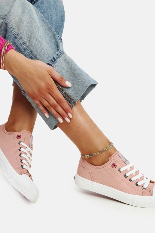 Sneakers da donna rosa CROSS JEANS
