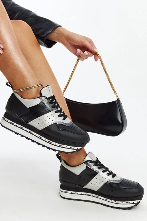 Sneakers nere con suola alta Askalua