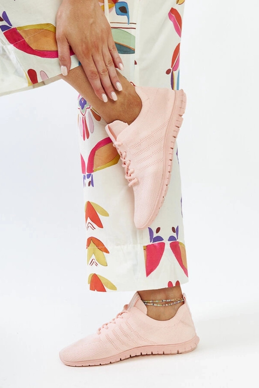 Sneakers sportive rosa Shukornia