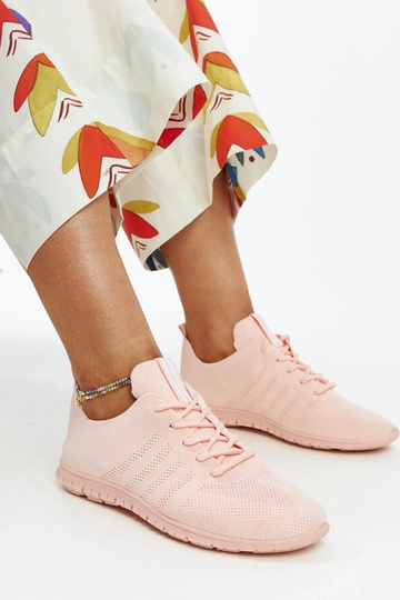Sneakers sportive rosa Shukornia 2