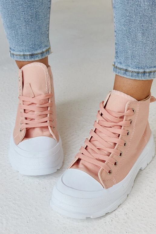 Sneakers alte rosa chunky Alhandra