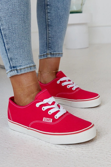 Sneakers classiche Erla rosa scuro