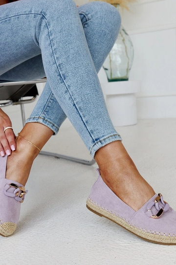 Espadrillas a catena viola... 2