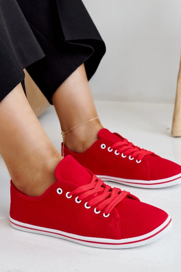 Sneakers classiche rosse...