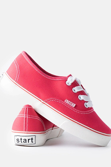 Sneakers per bambini rosa scuro Costrana 2