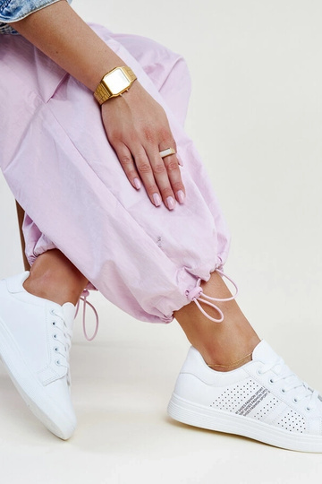 Sneakers bianche ecopelle... 2