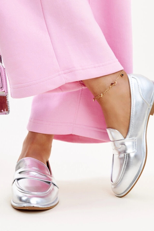 Mocassini classici Nasia Silver