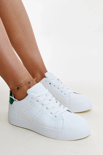 Sneakers Akila bianche e verdi