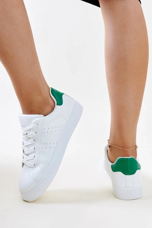 Sneakers Akila bianche e verdi