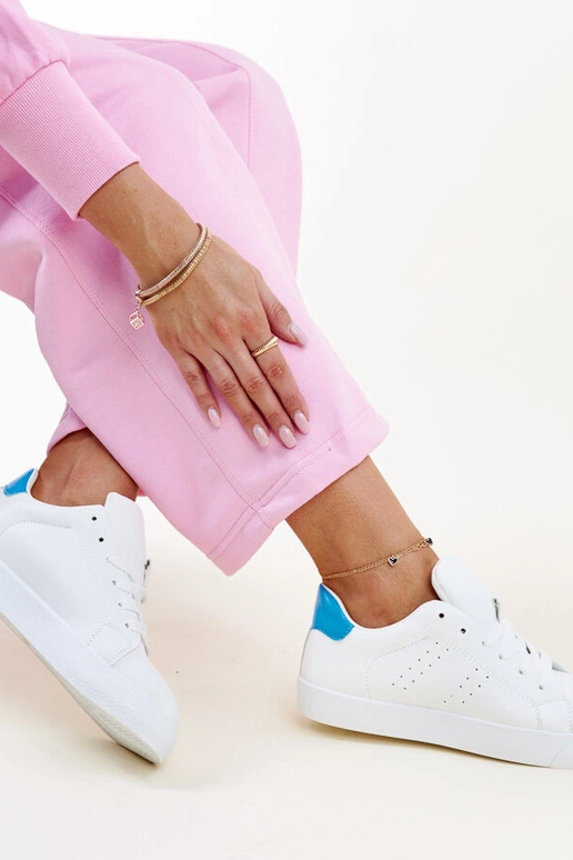 Sneakers Akila bianche e blu