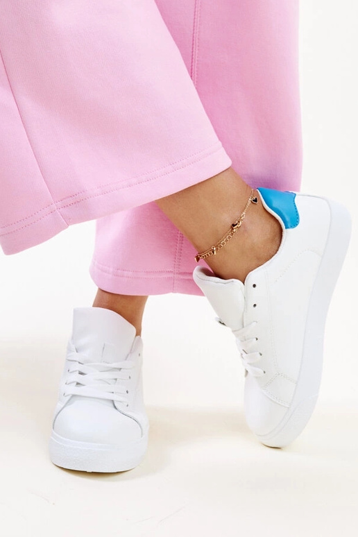Sneakers Akila bianche e blu