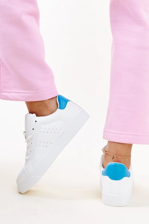 Sneakers Akila bianche e blu