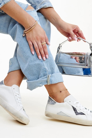 Sneakers bianche con...