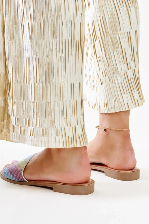 Infradito lucide multicolori Anilsa