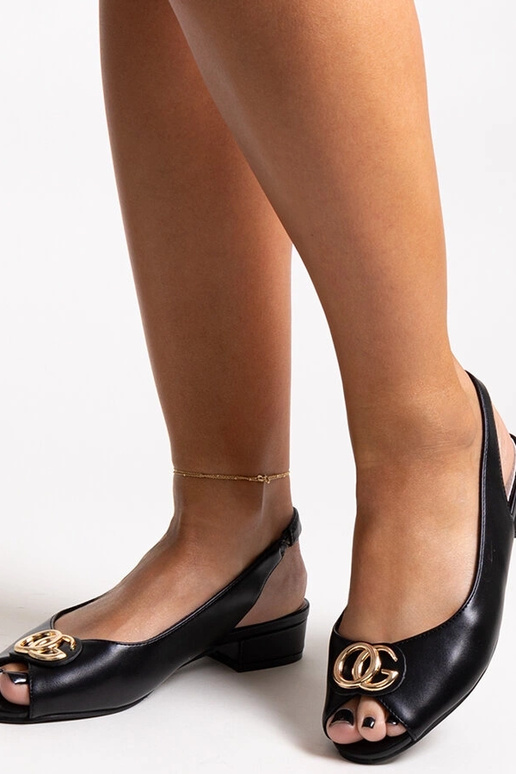 Sandali con soletta in pelle Karimala