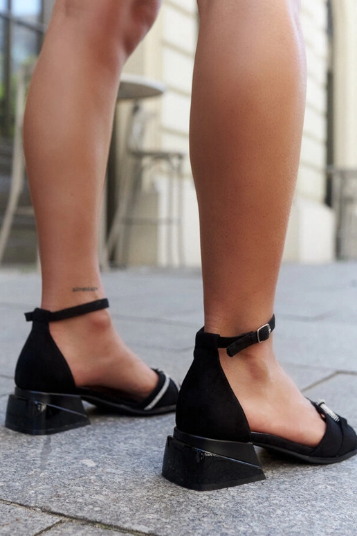 Sandalini con zeppa e soletta in...