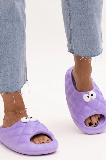 Pantofole in schiuma viola...