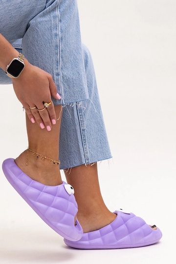 Pantofole in schiuma viola... 2