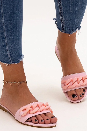 Infradito Aliyan rosa opaco... 2