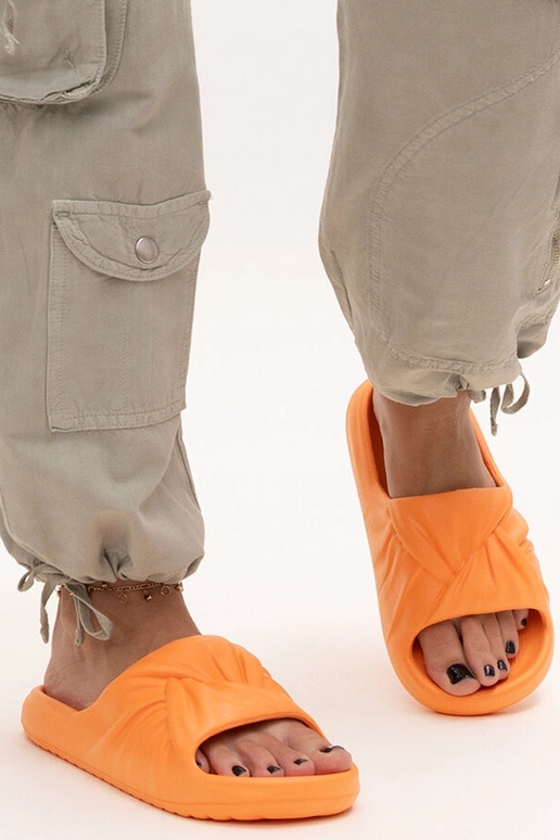 Infradito in schiuma Cunta arancione