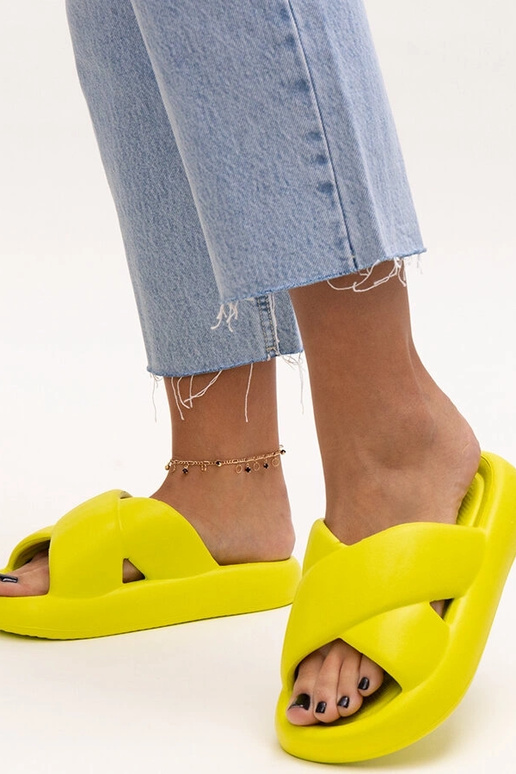 Infradito Manua in schiuma verde