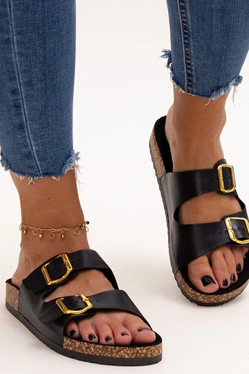 Ciabatte nere con suola in... 2