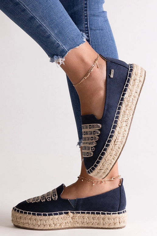 Espadrillas blu navy Big Star JJ274889