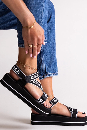 Sandali con plateau neri... 2