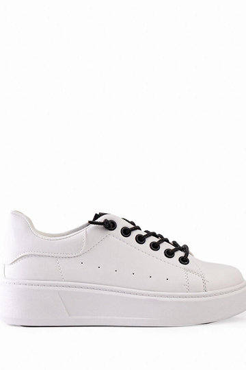Sneakers bianche con spettacolare decorazione Asmait
