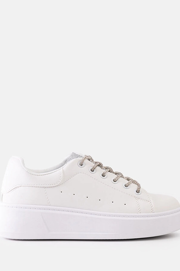 Sneakers bianche con spettacolare decorazione Asmait 2