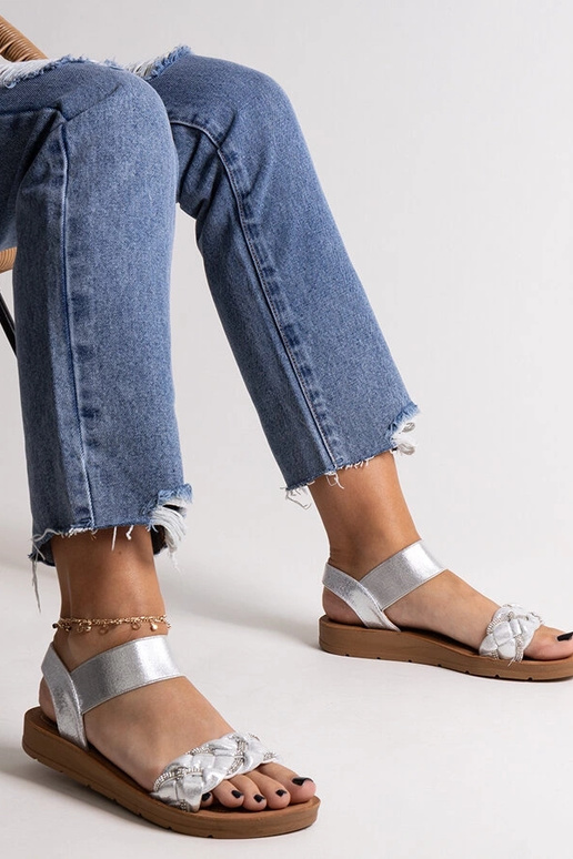 Sandali Aldona argento