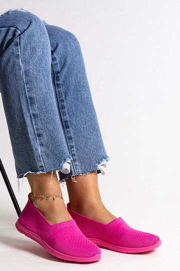 Sneakers slip-on Shalha rosa scuro 2