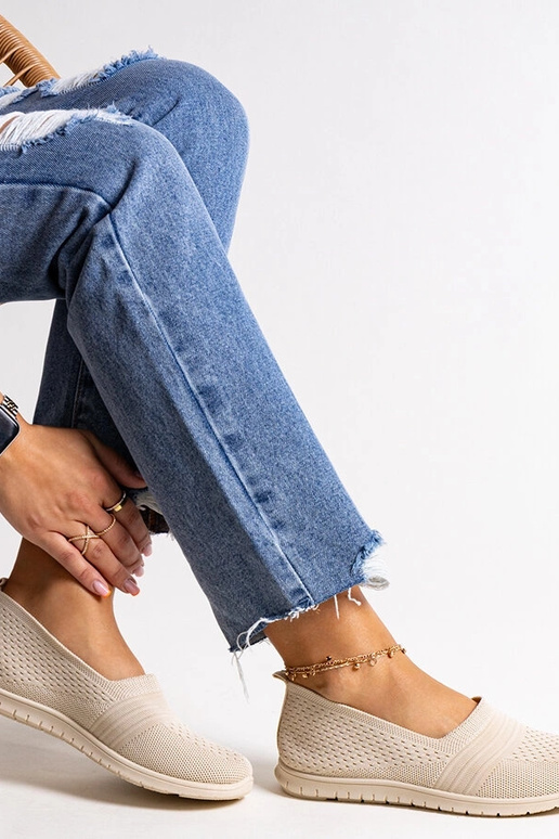 Sneakers Beige Shalha Slip-On