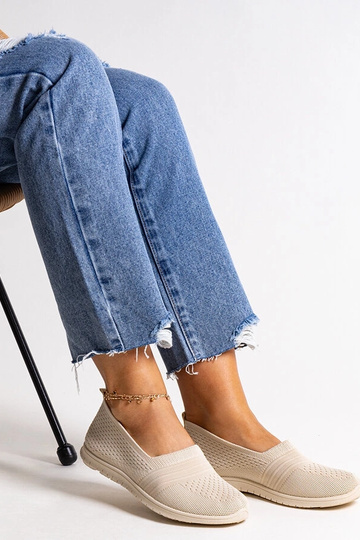 Sneakers Beige Shalha Slip-On 2