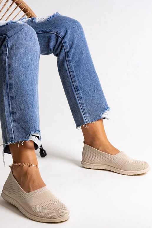 Sneakers Beige Shalha Slip-On