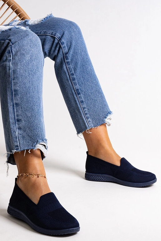 Sneakers slip-on blu navy Abadly