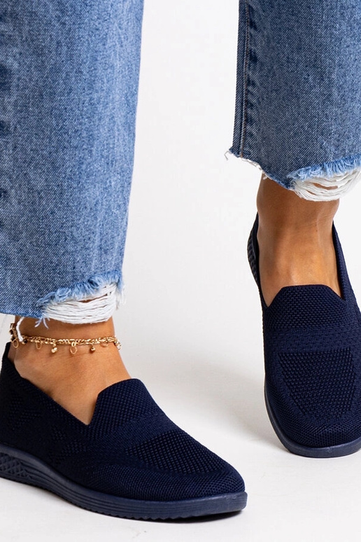 Sneakers slip-on blu navy Abadly