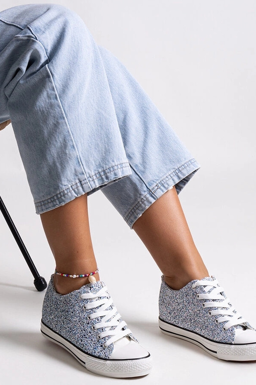 Sneakers alte blu brillanti Jadwa