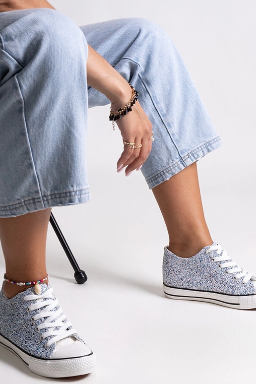 Sneakers alte blu brillanti Jadwa
