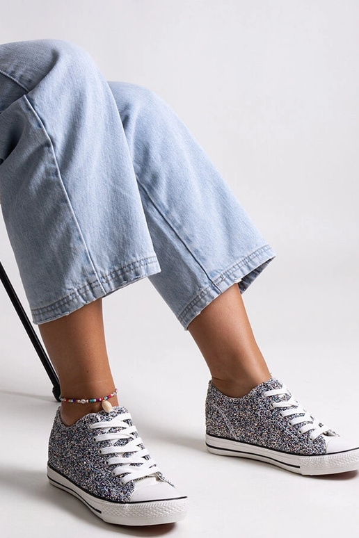 Sneakers alte nere brillanti Jadwa