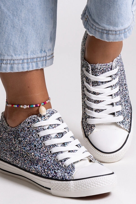 Sneakers alte nere brillanti Jadwa