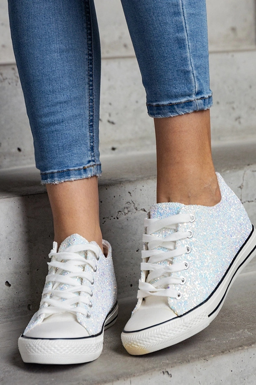 Sneakers alte lucide verdi Jadwa